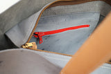 Everyday Tote Denim Leather