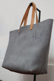 Everyday Tote Denim Leather