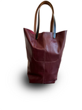 Paper Bag burgundy calf