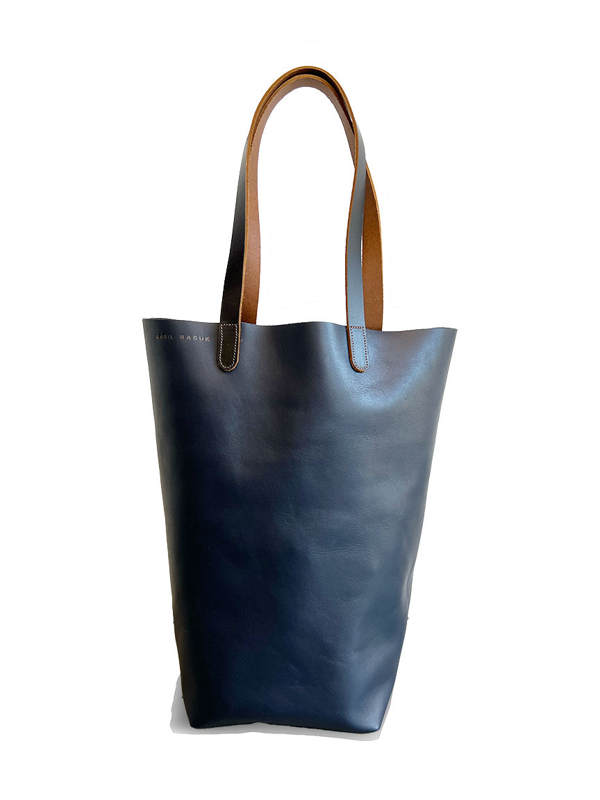 Basil Racuk Paper Bag in Black Suede with Gold Splash – basilracuk.com