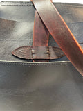 Scott Tote black oil tan