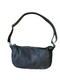 Street Pouch in black calf