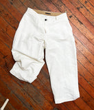 Barrel Pants in ivory linen