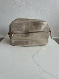 Gold Glitter Dopp Kit