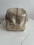 Gold Glitter Dopp Kit