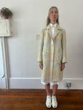 Town Coat Water Lilies silk