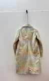 Town Coat Water Lilies silk