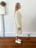 Town Coat Water Lilies silk