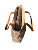 Zip Top Tote cheetah print