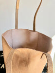 Paper Bag Saddle Veg Tan