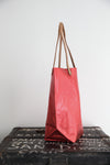 Red Metallic Paper Bag