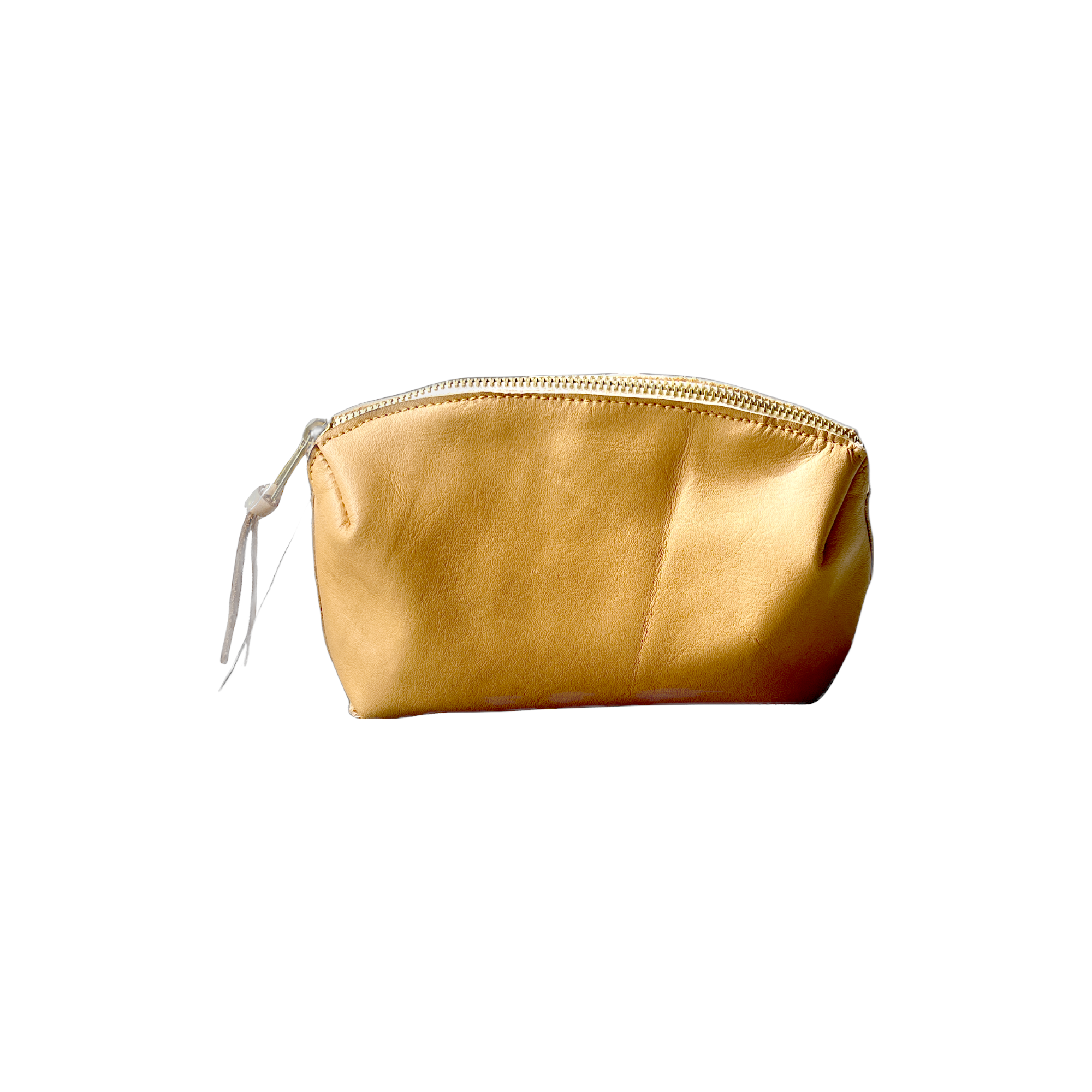 Pod Pouch in Tan Leather