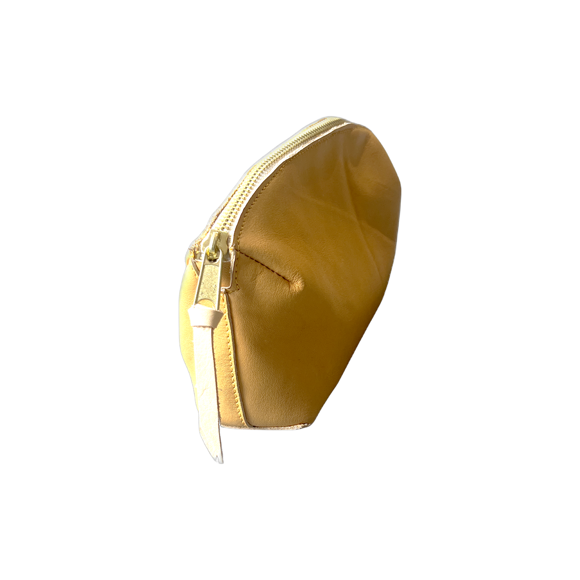 Pod Pouch in Tan Leather