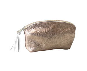 Pod Pouch in Rose Gold Metallic