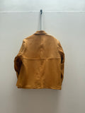 On Leave Jacket in tan deerskin
