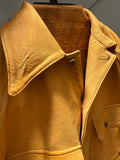On Leave Jacket in tan deerskin