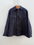 On Leave Jacket in double weave linen