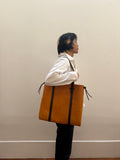 Caleb Tote honey oil tan