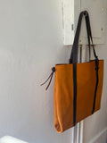 Caleb Tote honey oil tan