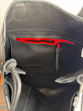 Air Tote black aniline