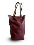 Paper Bag burgundy calf