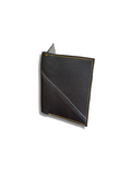 Simple Wallet in metallic steel grey