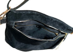 Palermo Pouch, black suede