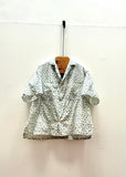Short Sleeve Shirt, 1980's blockprint