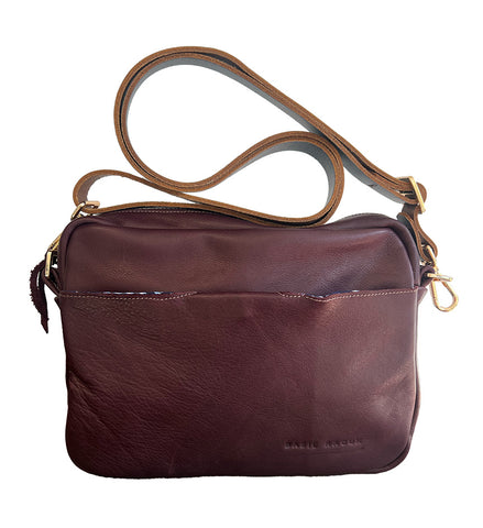 Elizabeth Crossbody, burgundy