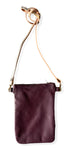 Noe Pouch in burgundy