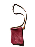 Noe Pouch in burgundy