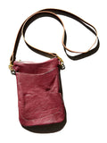 Noe Pouch in burgundy