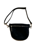 Palermo Pouch, black suede