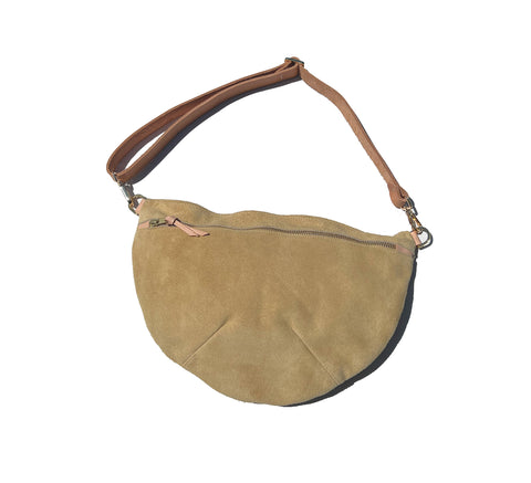 Palermo Pouch, sand suede