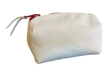 Pod Pouch in deerskin (bone color)