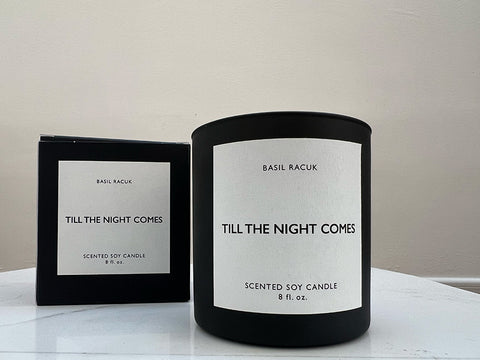'Till The Night Comes candle