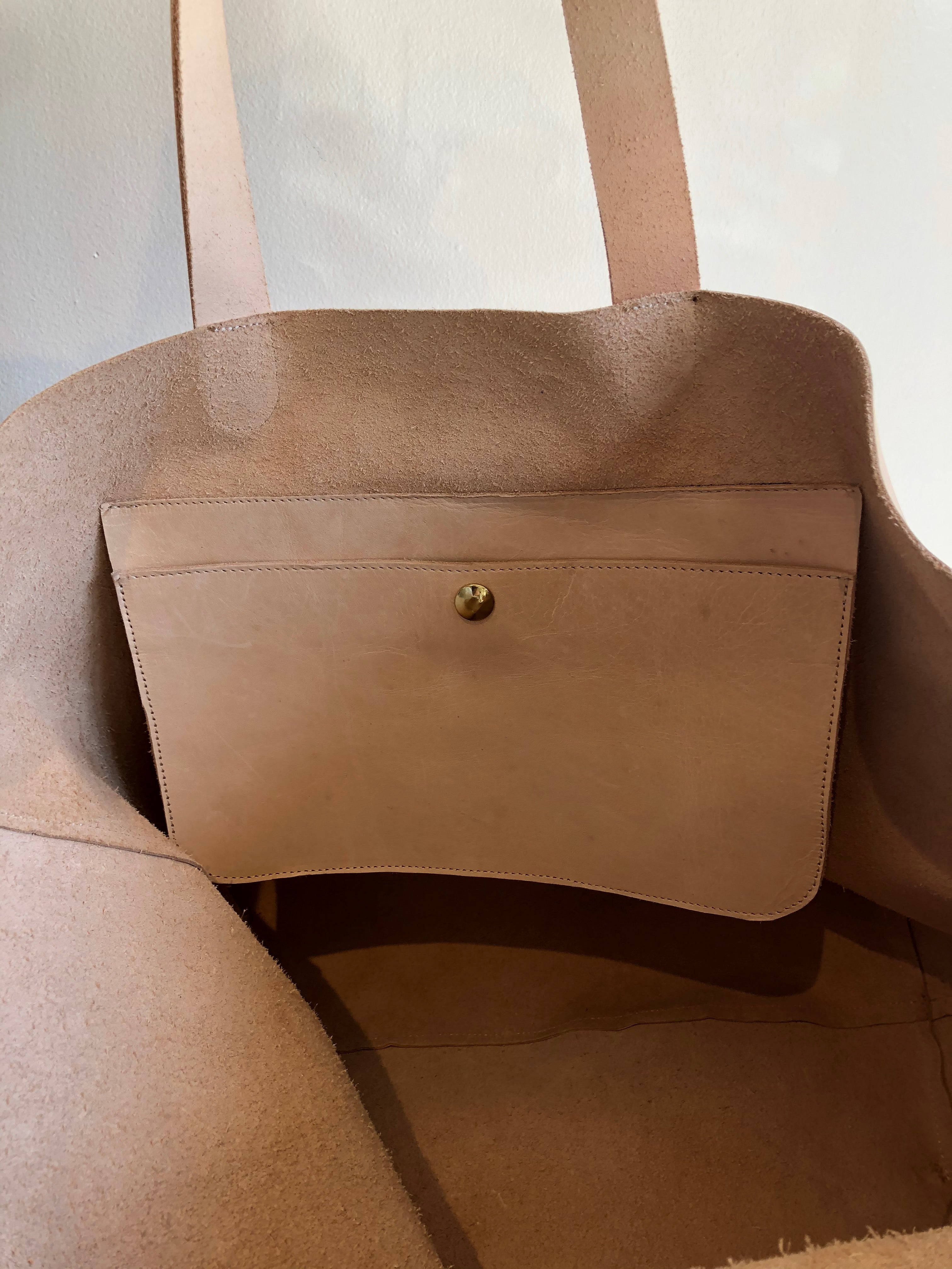 Everyday Tote veg tan