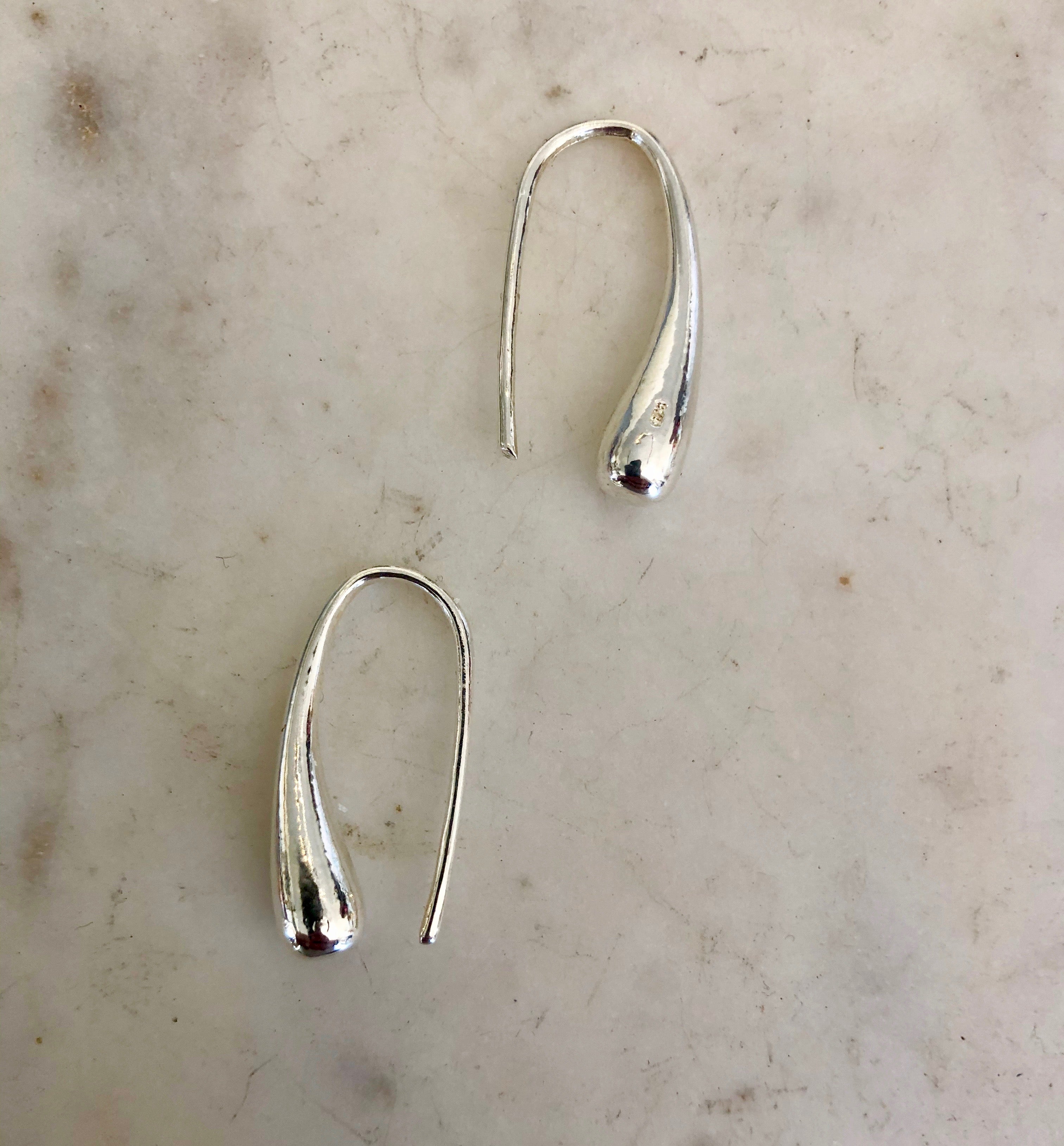 Droplet Earring in sterling