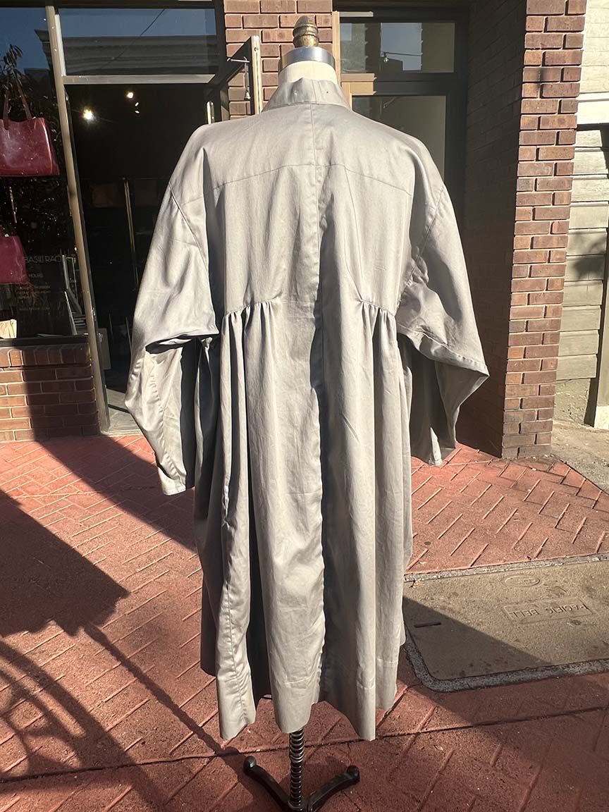 Tulsi Dress grey sateen