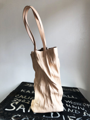 Paper Bag wrinkle saddle