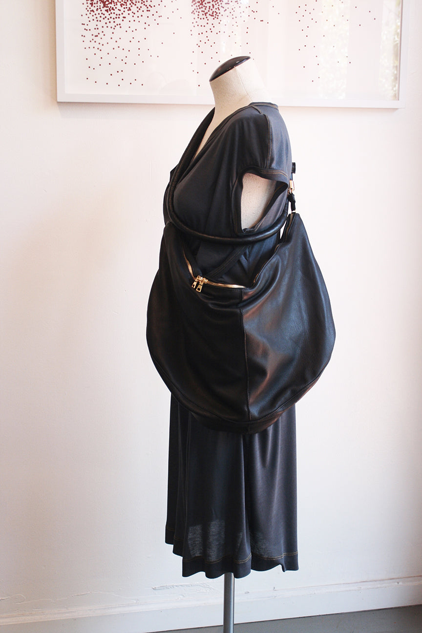Zhora Bag in black calf