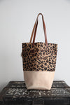 Paper Bag Leopard Fur with Saddle Bottom