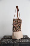 Paper Bag Leopard Fur with Saddle Bottom