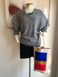 Rothko Paper Bag in saddle